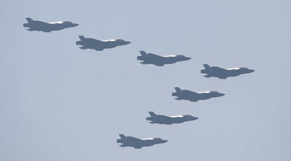 北韓派出多架戰機飛近南、北韓分界線附近空域。網圖