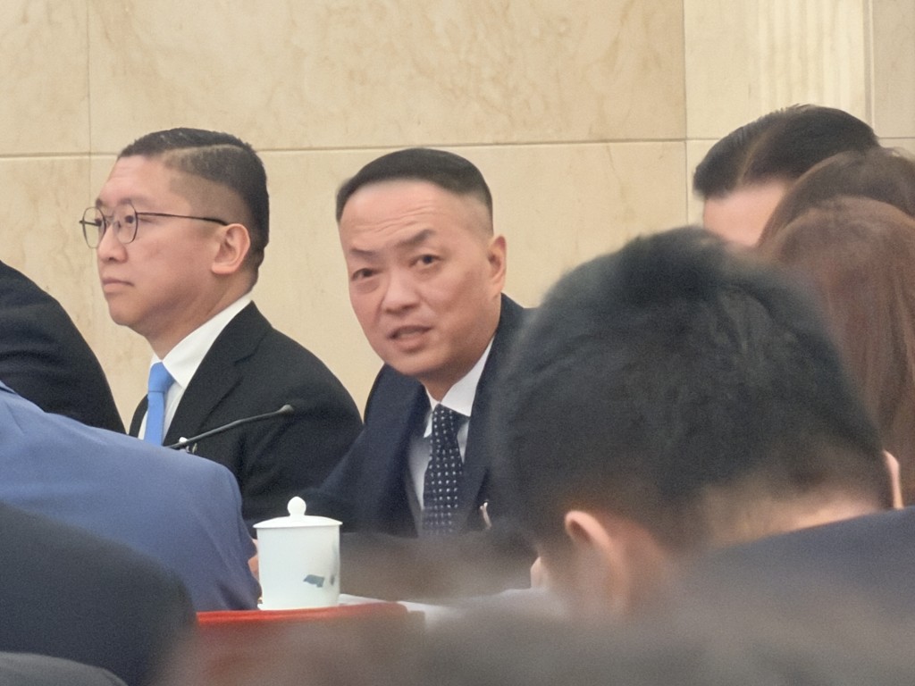 港区人大代表吴永嘉。 港区人大代表吴永嘉。