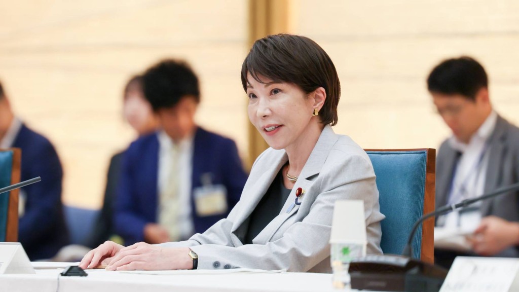 日本首相高市早苗。takaichi_sanae@X