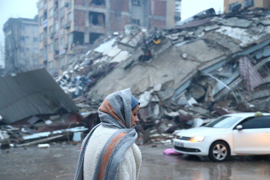 土耳其南部與敍利亞北部交界發生的7.8級淺層地震，為該區近百年來最強地震。REUTERS