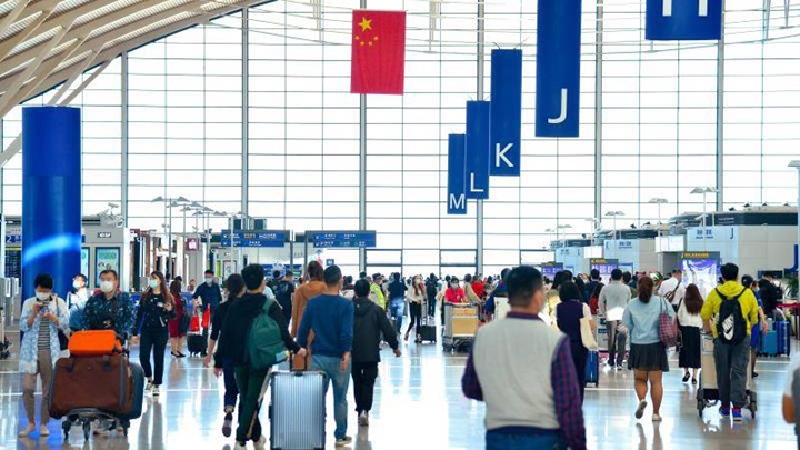 內地航空業界預料暑假運力有望回復至疫情前水平。新華社資料圖片