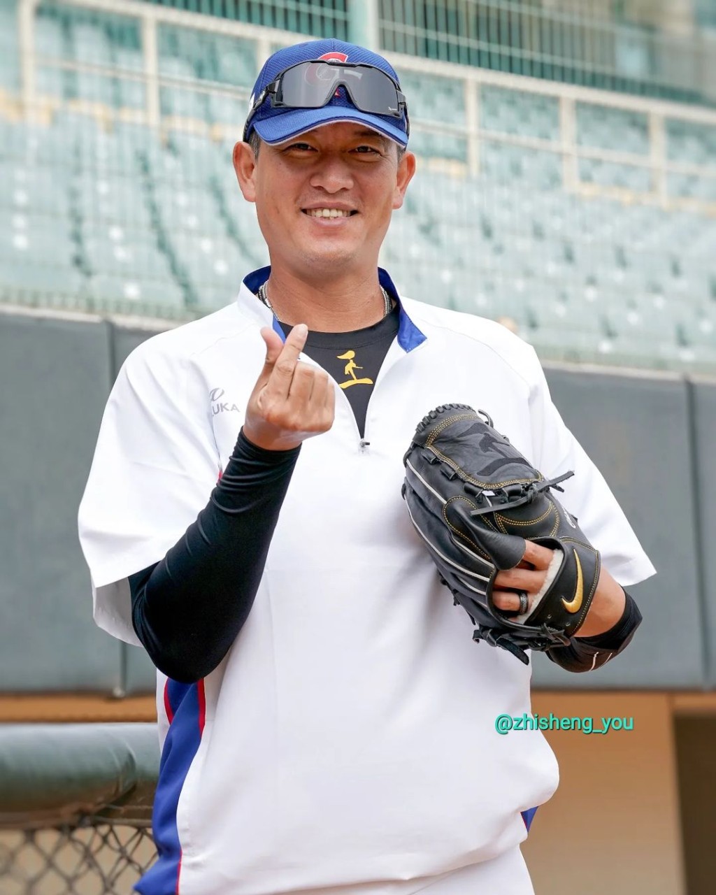 台湾职业棒球球星王建民。 网上图片