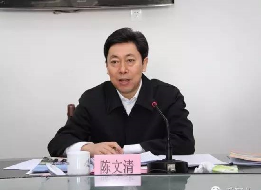陳文清升任政治局委員。