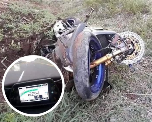 一名24歲電單車手加速至264公里,失控撞上燈柱,當場身亡。รวมข่าว ศูนย์รับแจ้งเหตุฉุกเฉิน ๑๙๑ เพชรบูรณ์FB圖片