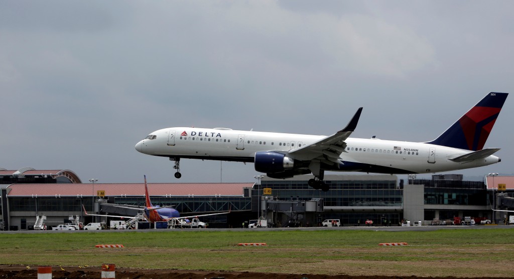 達美航空表示，客機經過修復後，將繼續投入服務。示意圖。（路透社）