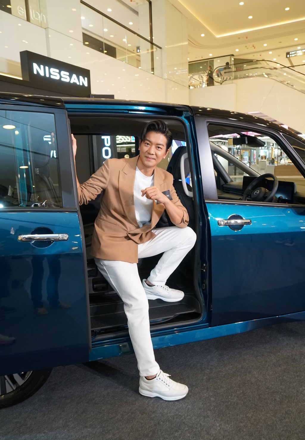 全新日產Nissan Serena e-POWER開售，藝人黎諾懿擔任嘉賓。