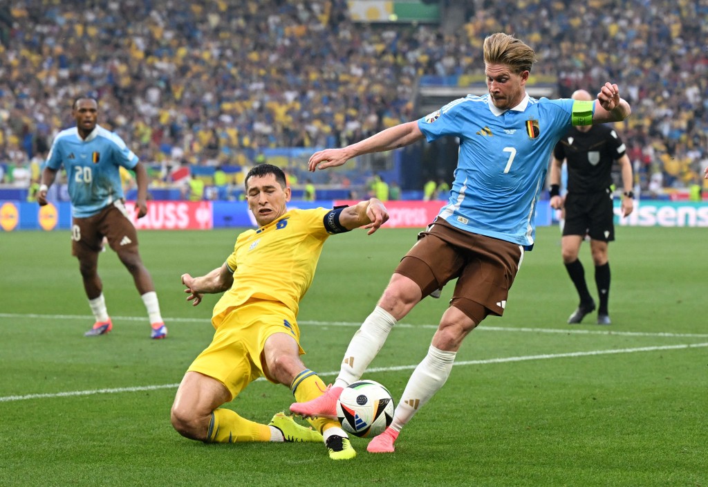 比利时在分组赛关键一战只能0:0赛和乌克兰，惹来支持者不满。REUTERS