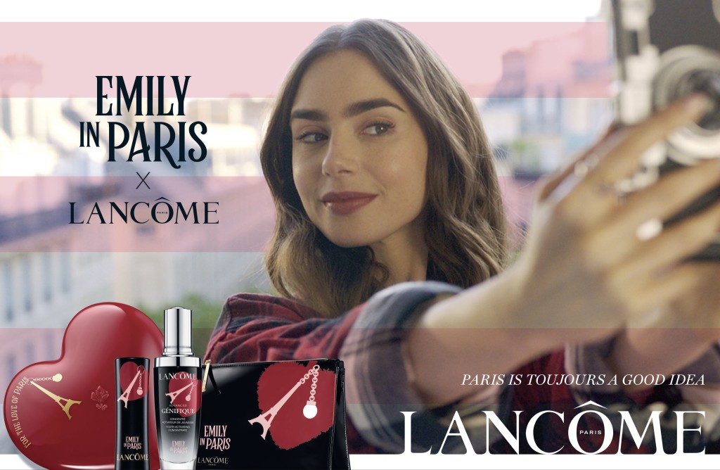 LANCÔME x《Emily in Paris》限量聯乘系列現已在品牌官網預售。
