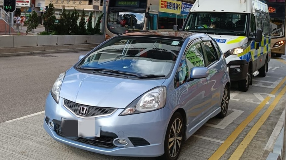 涉事車輛。 警方提供