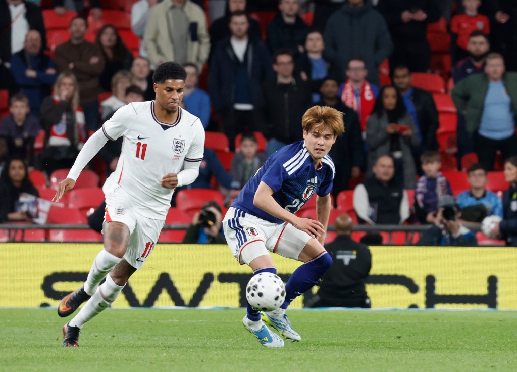 拉舒福特很大机会随英格兰征战世界杯。法新社