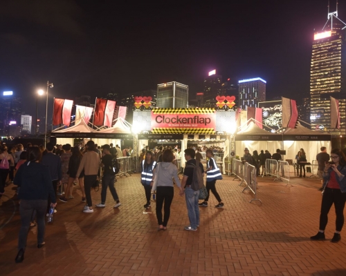 警方於去年11月的「Clockenflap香港音樂及藝術節」中,拘捕6名男子,涉嫌藏毒。資料圖片
