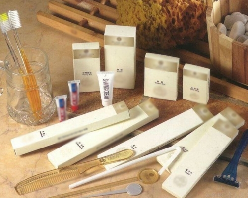 廣州下月1日起，全市星級酒店不在客房內擺放「六小件」一次性用品。　網圖