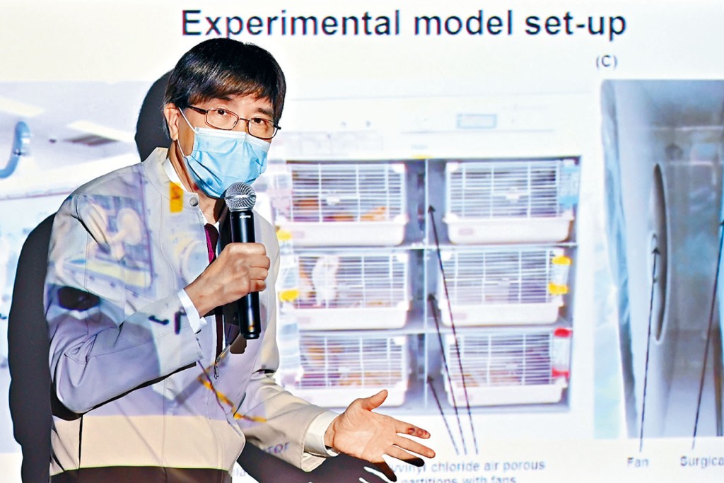 袁國勇表示,病毒雖在高溫存活時間較短,不代表夏天疫情會紓緩。