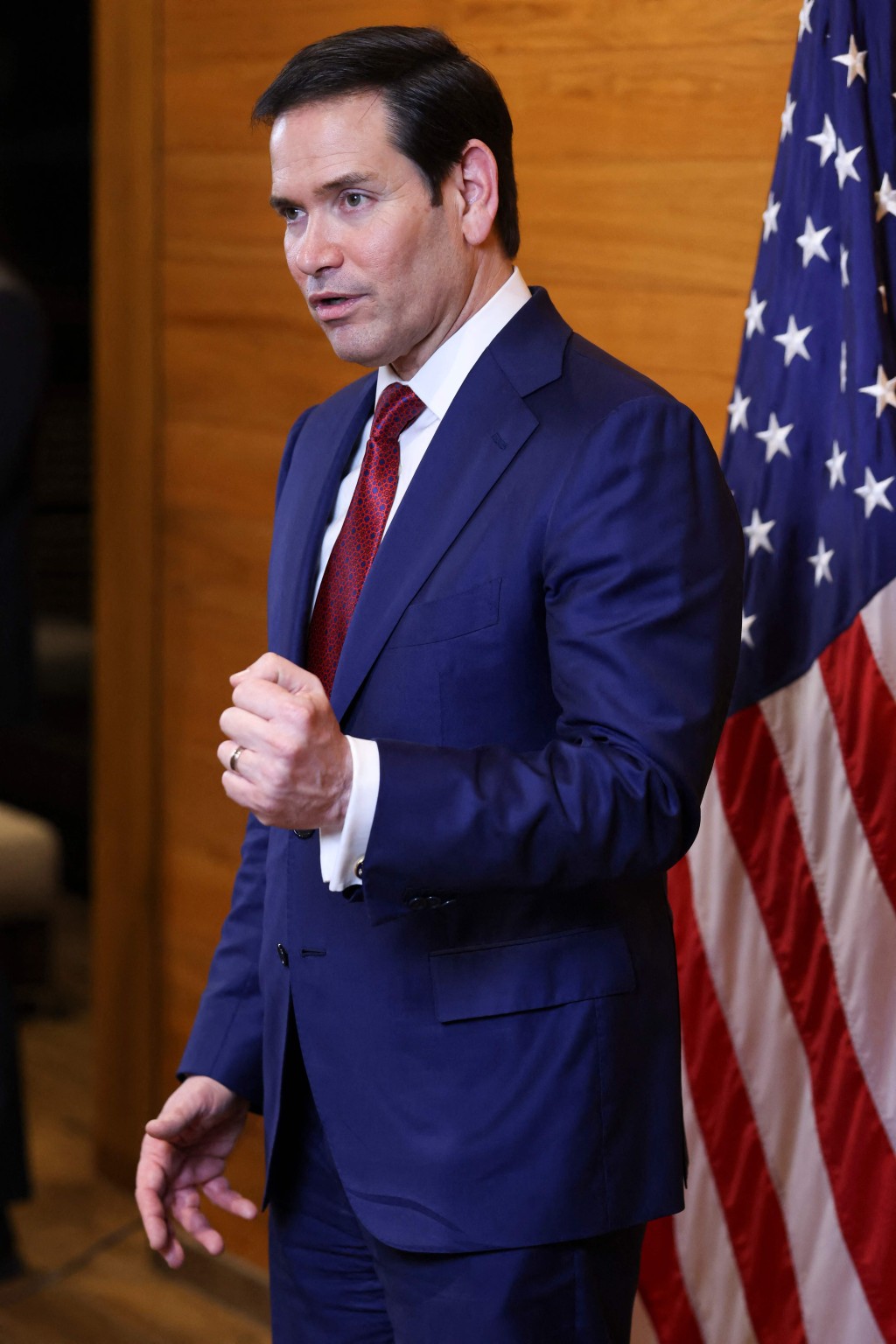 鲁比奥负责与古巴谈判。法新社 鲁比奥负责与古巴谈判。法新社