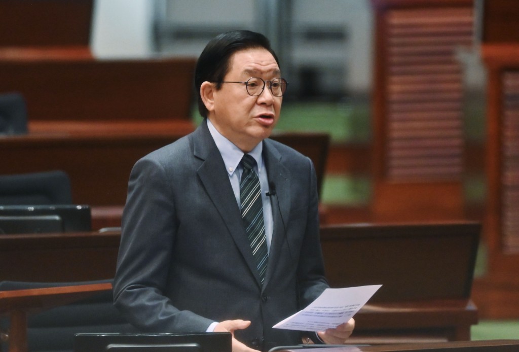 林健鋒表示未來將更專注於商界事務。資料圖片