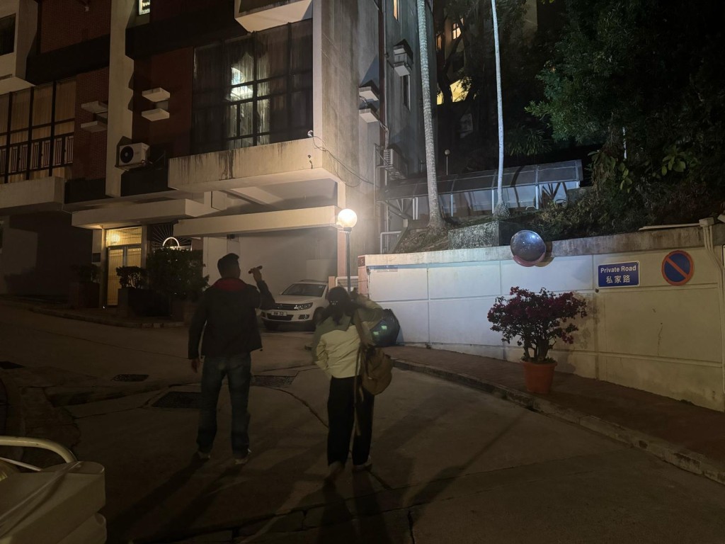 田心分區特遣隊人員在區內進行反爆竊巡邏。 田心分區特遣隊人員在區內進行反爆竊巡邏。