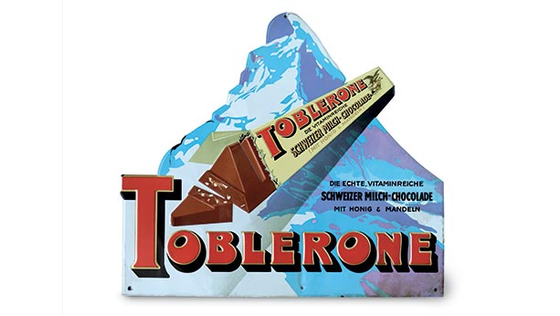 1970 朱古力设计有Matterhorn。 Mondelez International网图