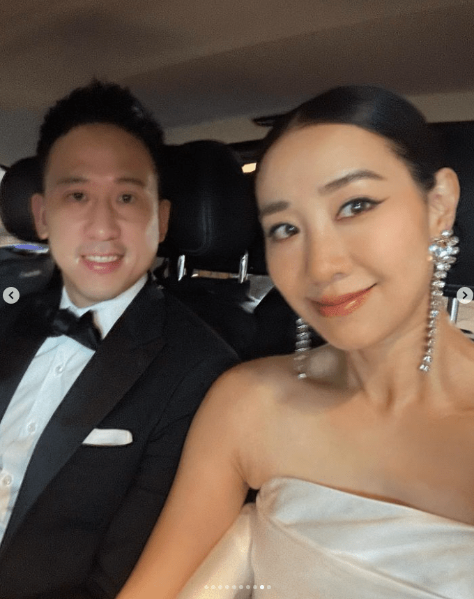 吴雨霏与初恋男友洪立熙，于2015年结婚。