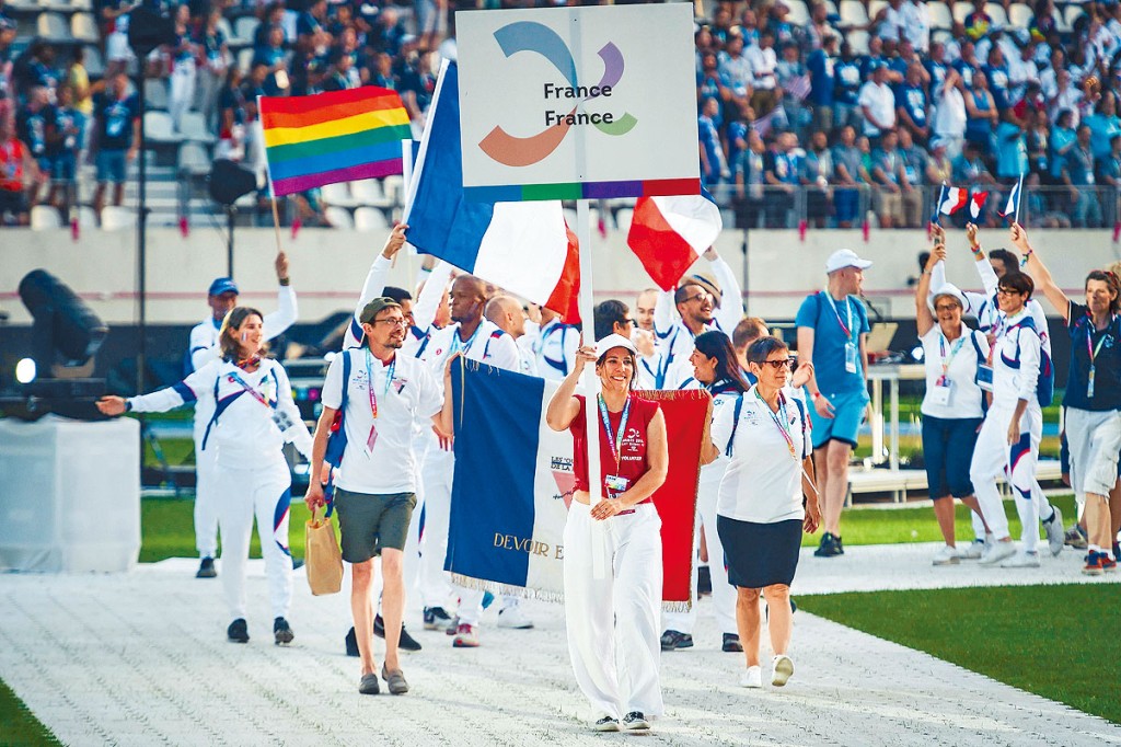 上屆同運一八年在巴黎舉行，深受法國民眾歡迎。