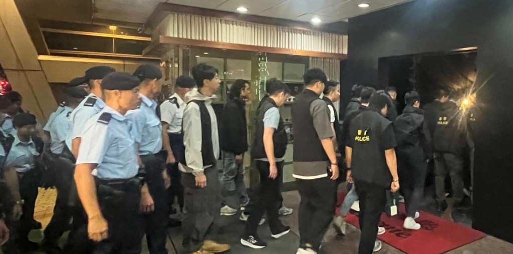 香港警方分兩階段進行代號為「雷霆2025」的粵港澳三地大規模聯合反罪惡行動。警方圖片 香港警方分兩階段進行代號為「雷霆2025」的粵港澳三地大規模聯合反罪惡行動。警方圖片