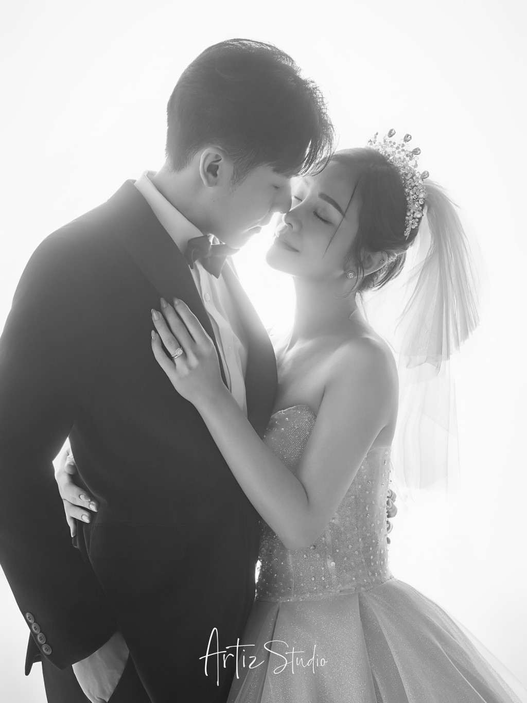 陳芷尤大仔出世後才補辦婚禮。