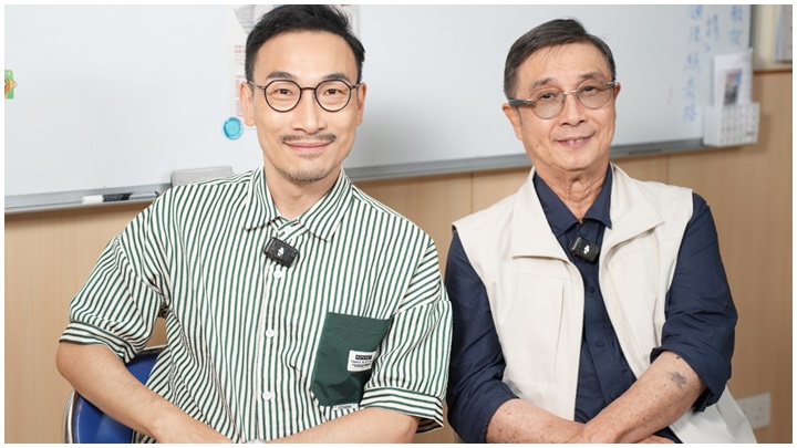 松哥笑言未曾和泰臣合作過。