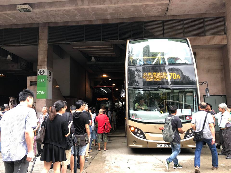 上水暫時只有270A線前往市區。網民Patrick Omaba/ fb群組上水人大聯盟