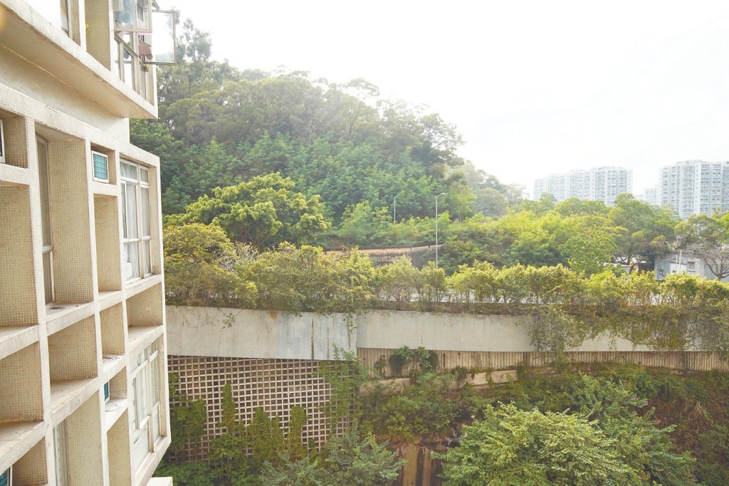 景觀上，住戶可靜享翠綠山景。