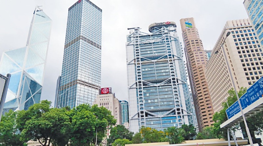 香港作为国际大都会及金融中心，有受袭的风险。资料图片