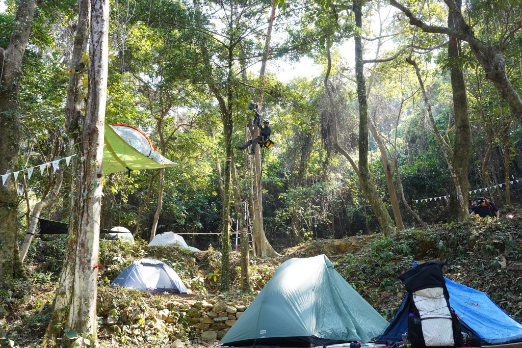 冬至當日參加森活的做「冬」營，在梅子林露營一晚，參加 者夜晚將享用傳統的客家冬至飯，感受濃厚的鄉村冬日氛圍。（圖片來源：森活節2025）