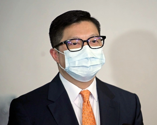 鄧炳強呼籲市民同心對抗恐怖活動。