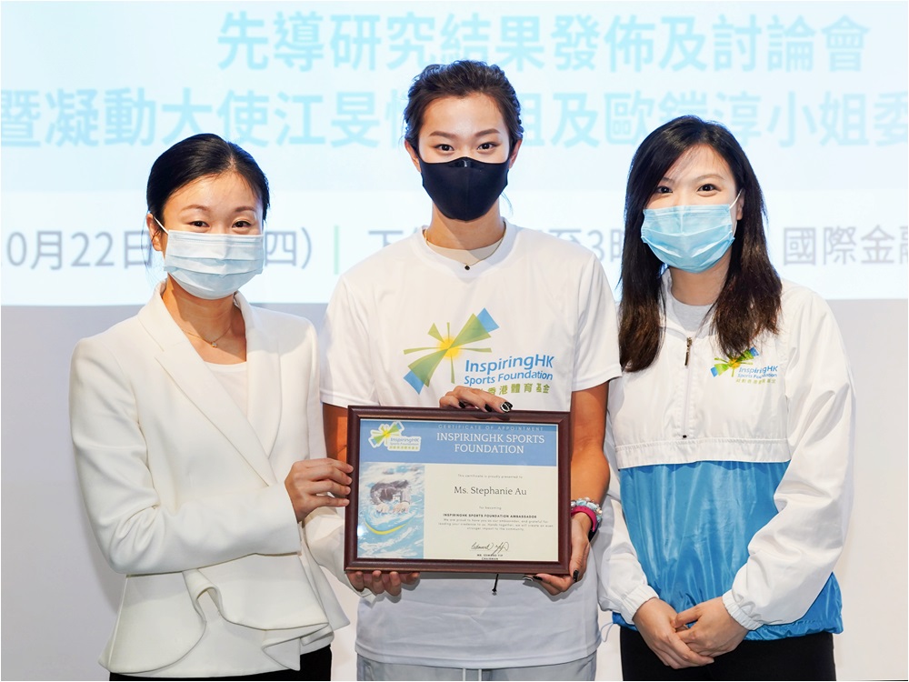 歐鎧淳希望兒童及青少年每日可以做到一小時中等至強度體能活動。凝動圖片