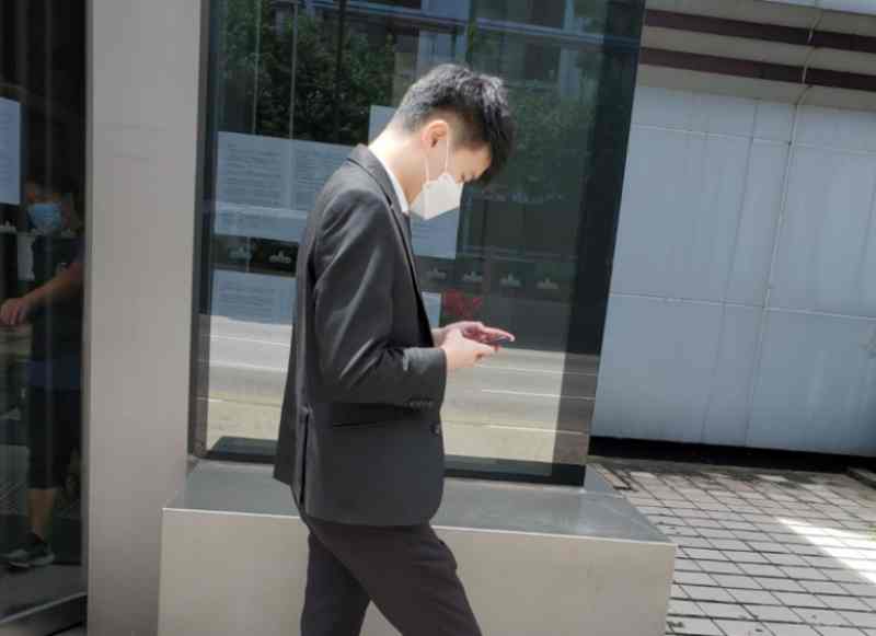 證人 警員蔡萬東。王尚哲攝