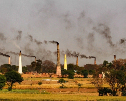 印度空氣污染問題成為國民健康一大威脅。美聯社資料圖片