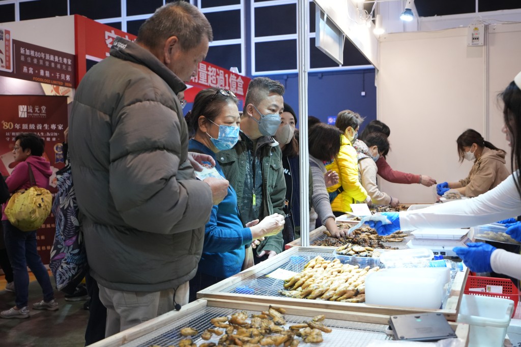 香港冬日美食节及冬季购物节，今日第2日举行。刘骏轩摄