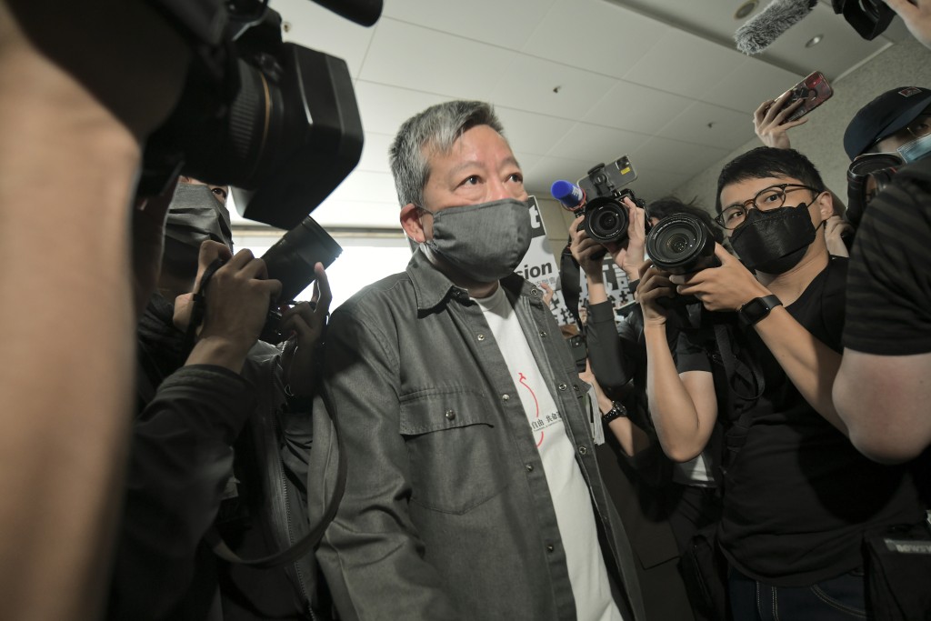 支聯會主席李卓人因為非法集會罪成，上周被判囚。資料圖片