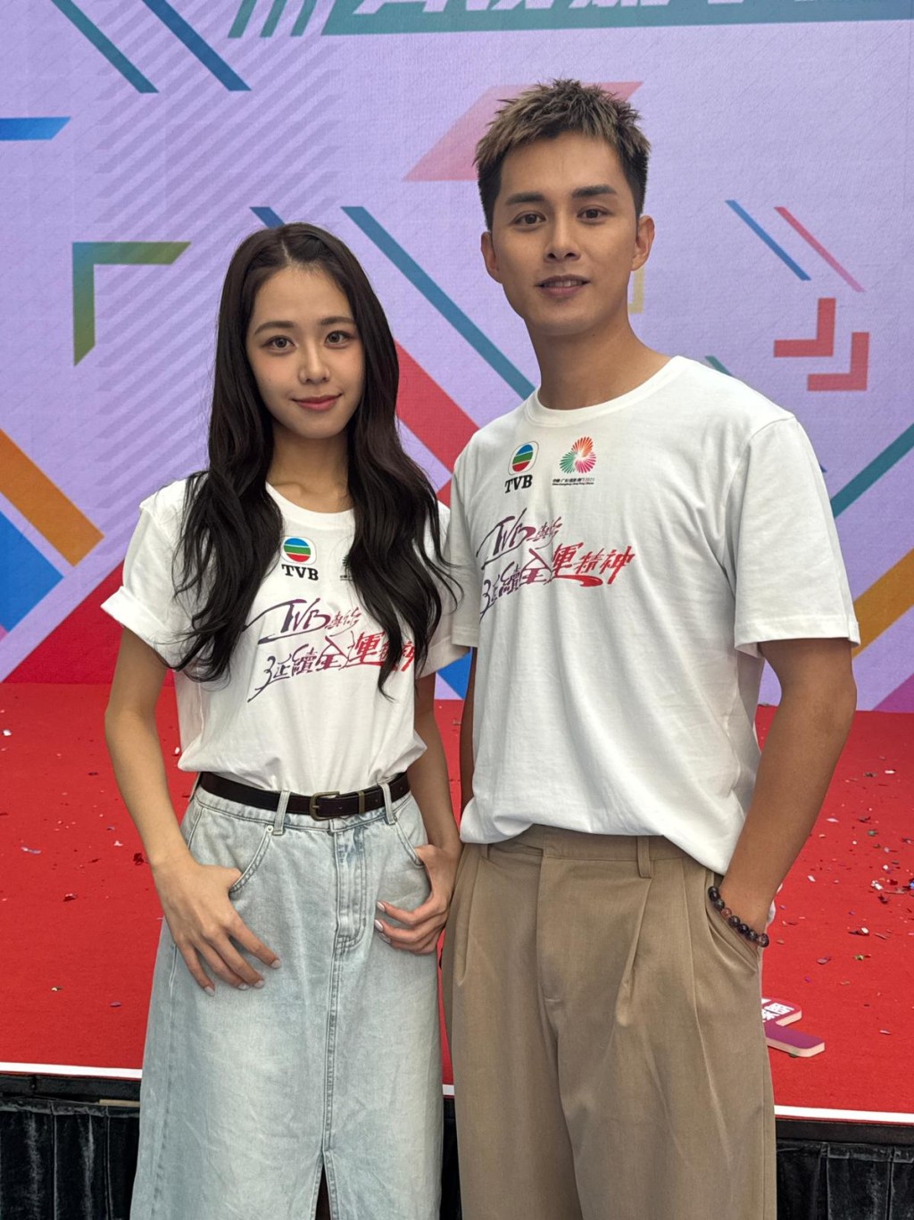 何廣沛與莊子璇同病相憐演技捱批。 何廣沛與莊子璇同病相憐演技捱批。