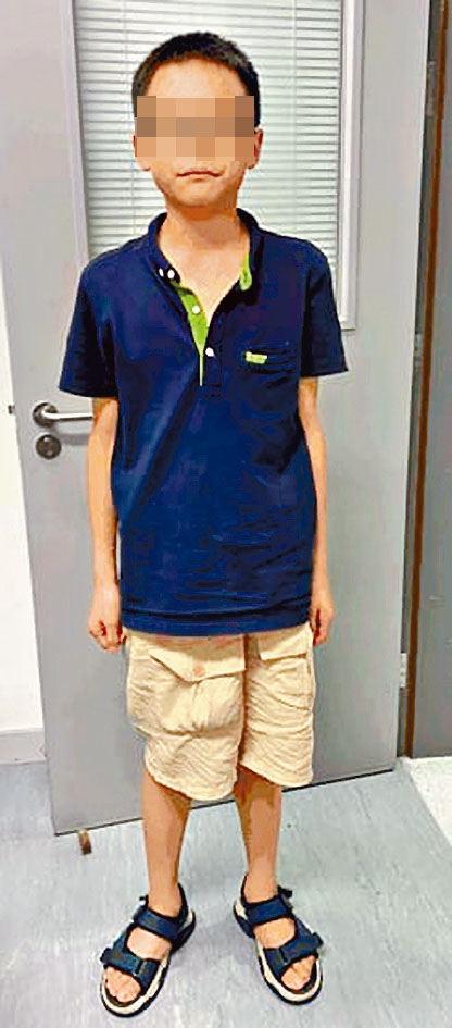 12歲陳姓男童被母親遺棄,在港並無親人或朋友。