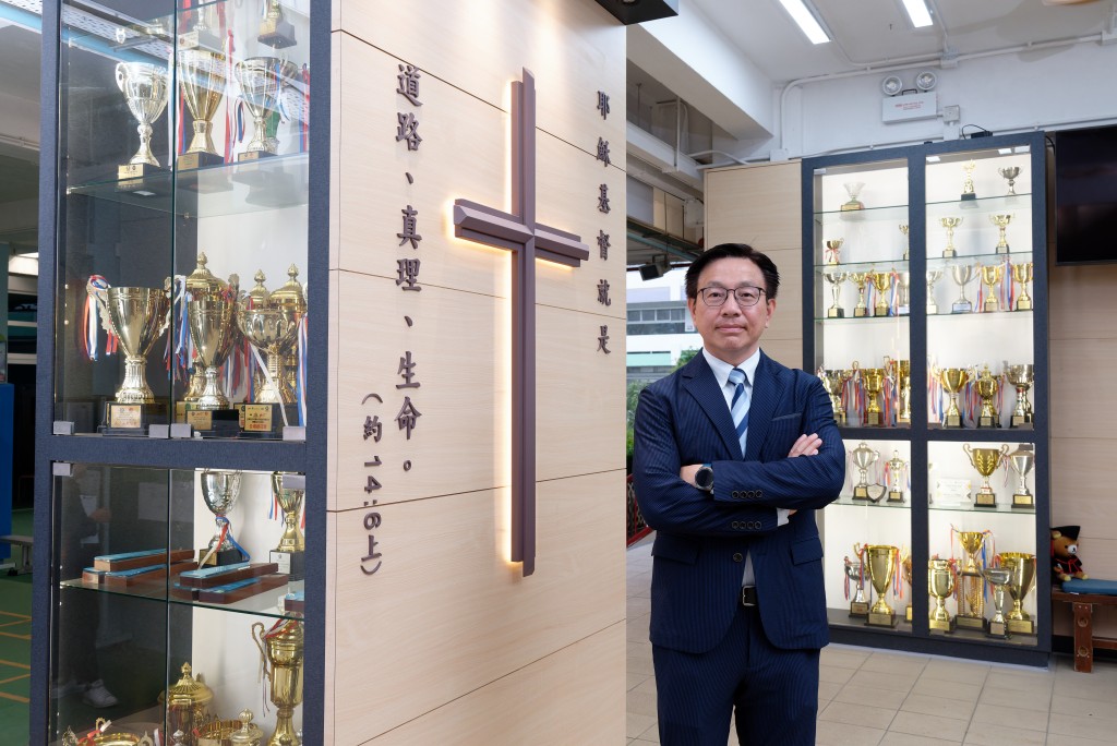 束濟良校長近年積極將體藝發展融入課程和生涯規劃，旨在讓學生「各盡所長」。