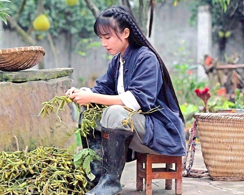 李子柒今年2月以超過1400萬的訂閱量，刷新「YouTube中文頻道最多訂閱量」的健力士世界紀錄。網圖