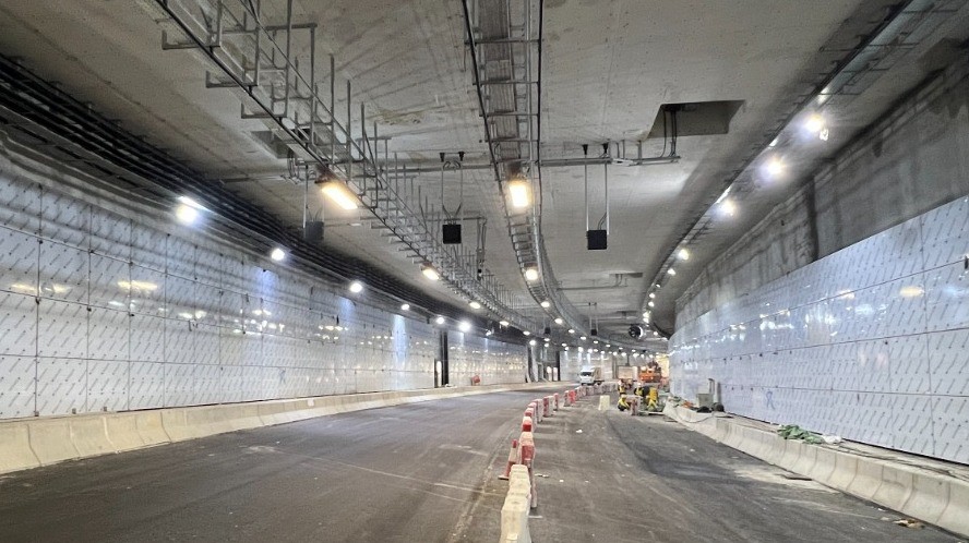 地底下的隧道結構已順利建成。陳美寶網誌