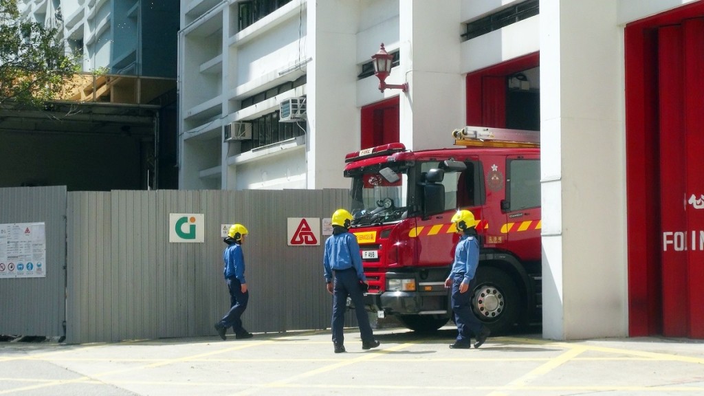 尖沙嘴消防局搬遷工程須停工。資料圖片