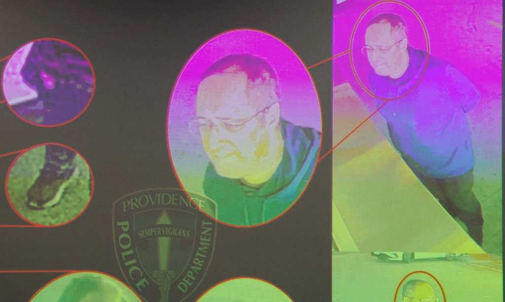 警方公布嫌犯瓦倫特的的錄影畫面。路透社