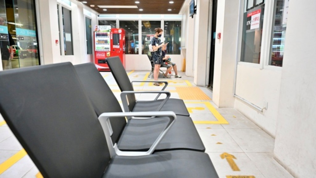 馬鞍山市中心公共交通總站完成多項改善工程,包括設置有空調設備的候車室。政府新聞網圖片