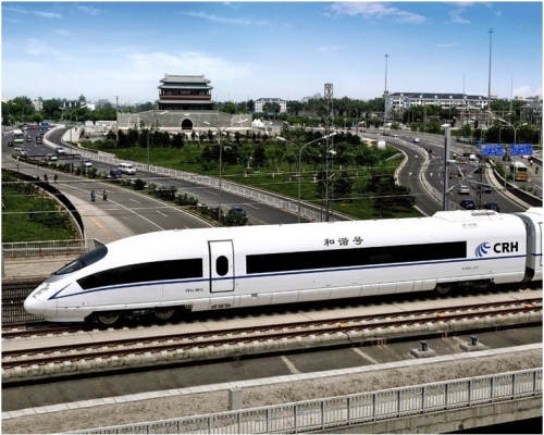 復興號動車組明起將按照350公里時速達速運行。