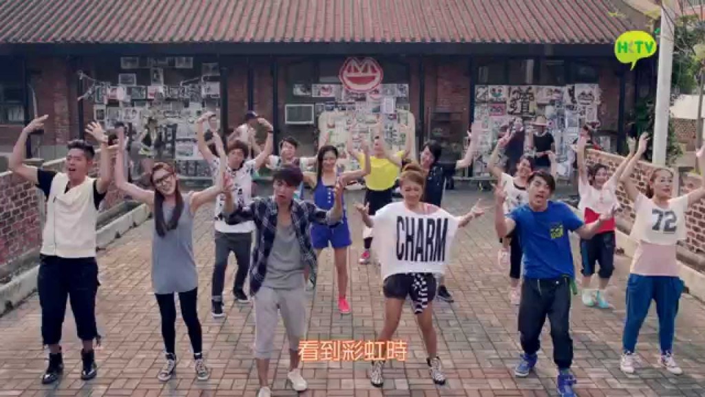 港視未能發牌，Benji跟姜麗文拍《童話戀曲201314》因壓力大現鬼剃頭。