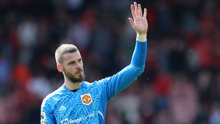 迪基亞離開曼聯。Reuters