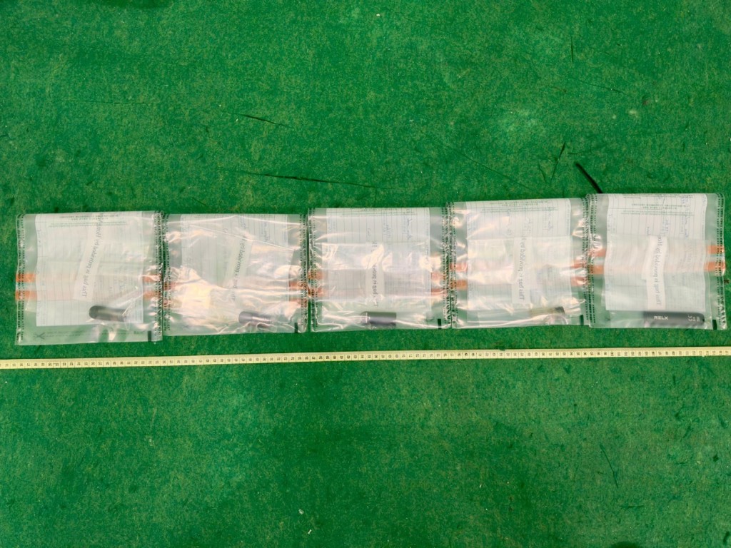 第二宗案件中检获的另类吸烟产品。政府新闻处图片