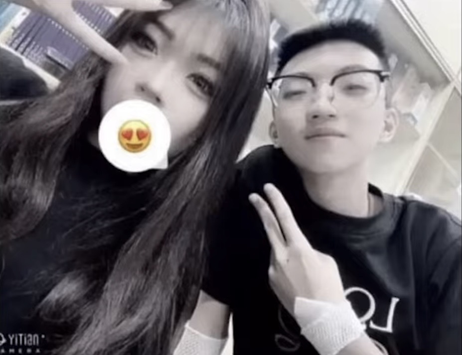 新北國三生割喉案｜林芷妘及郭秉紳以「乾兄妹」相稱。