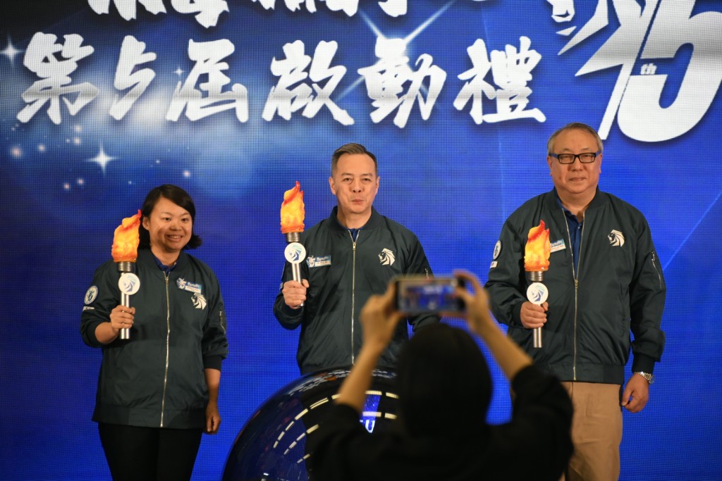 警務處今日舉行第五屆禁毒領袖學院啟動禮，展開新一屆青年禁毒領袖培訓計劃。楊偉亨攝